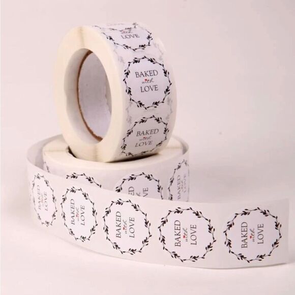 Baked with Love Stickers - Picture 2 of 3